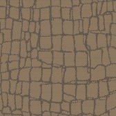Tapeta Arte Manovo 22043 Dark Bronze Croc - organiczna