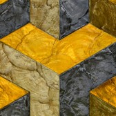 Okładzina ścienna Arte Samal 33721 Inca Gold Helix - mozaika geometryczna