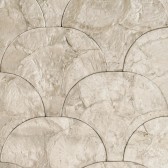 Okładzina ścienna Arte Samal 33731 Shell White Camber - mozaika geometryczna