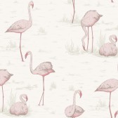 Flamingos tapeta Cole&Son