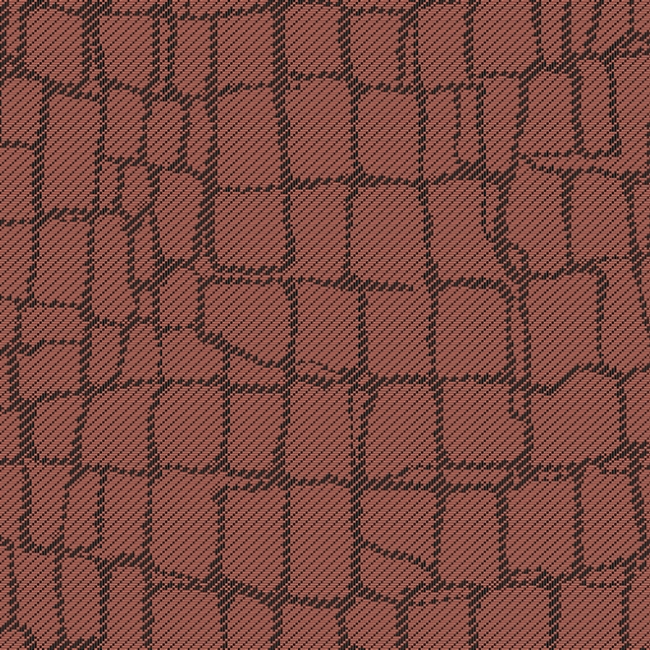 Tapeta Arte Manovo 22041 Dark Brick Croc - organiczna cover