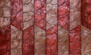 Okładzina ścienna Arte Samal 33713 Venetian Red Prisma - mozaika geometryczna