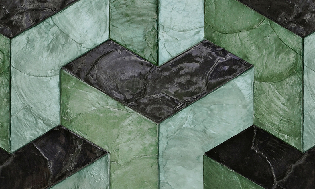 Okładzina ścienna Arte Samal 33722 Glazed Sage Helix
