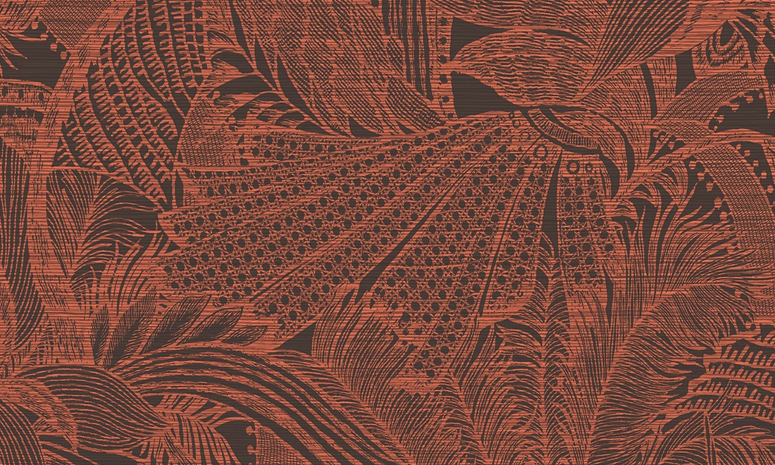 Tapeta Arte Icons 85563 Maroon Symbiosis