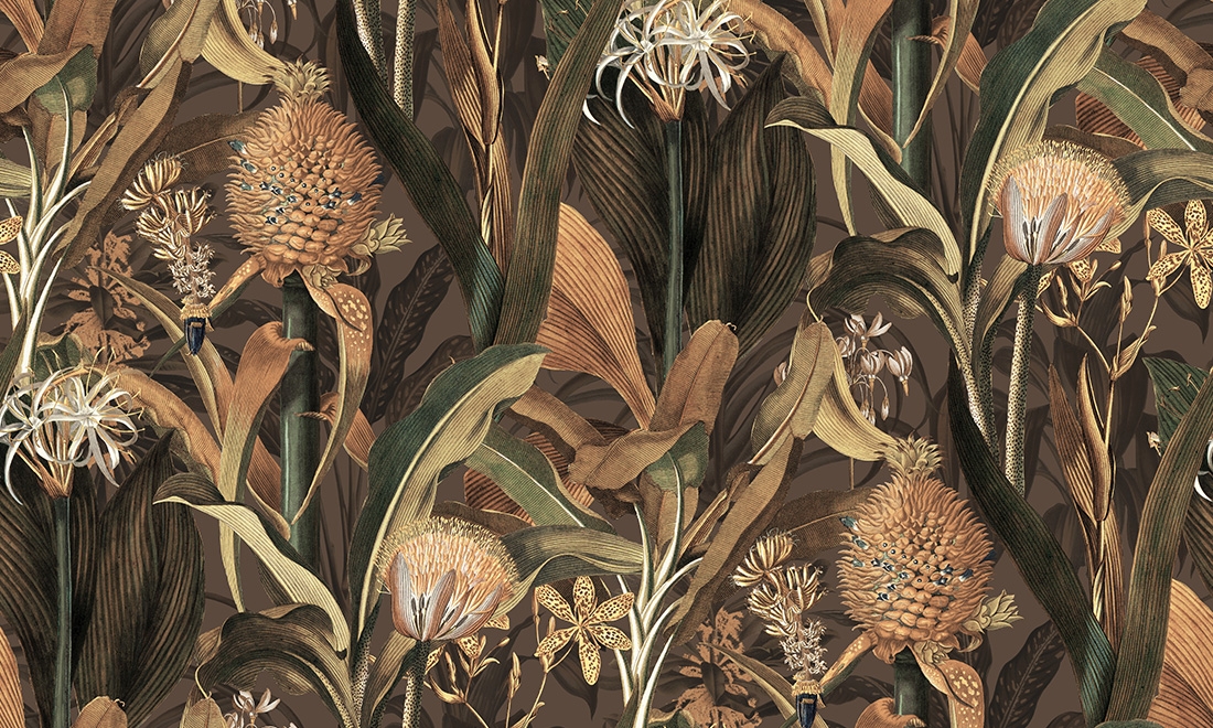 Tapeta Arte Décors&Panoramiques 97602 Autumn Blooming Pineapple