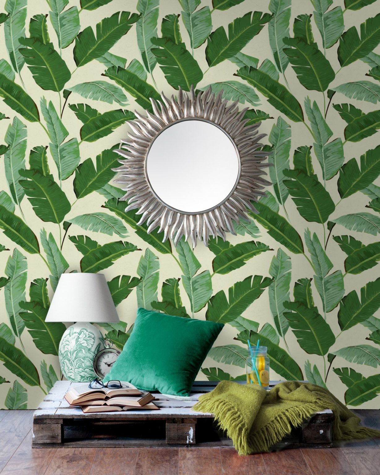 BANANA LEAVES TAPETA MIND THE GAP