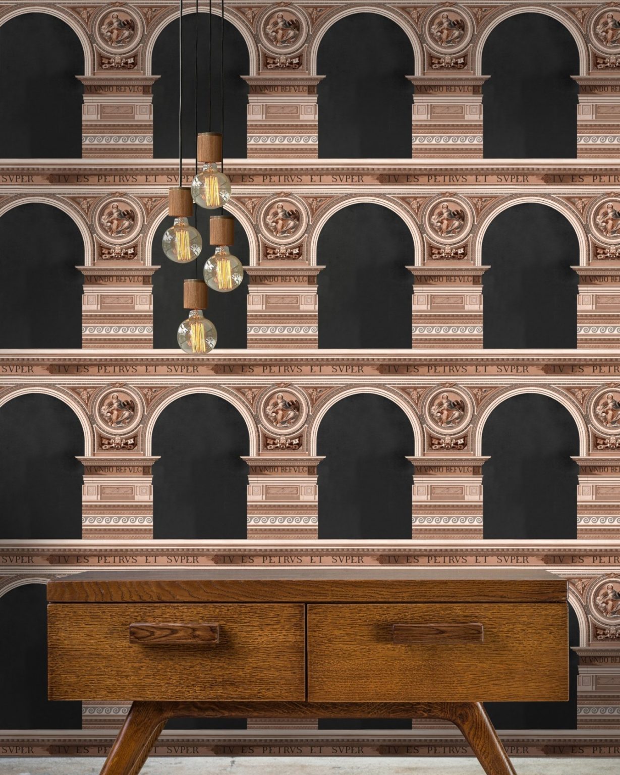 BASILIQUE COPPER TAPETA MIND THE GAP