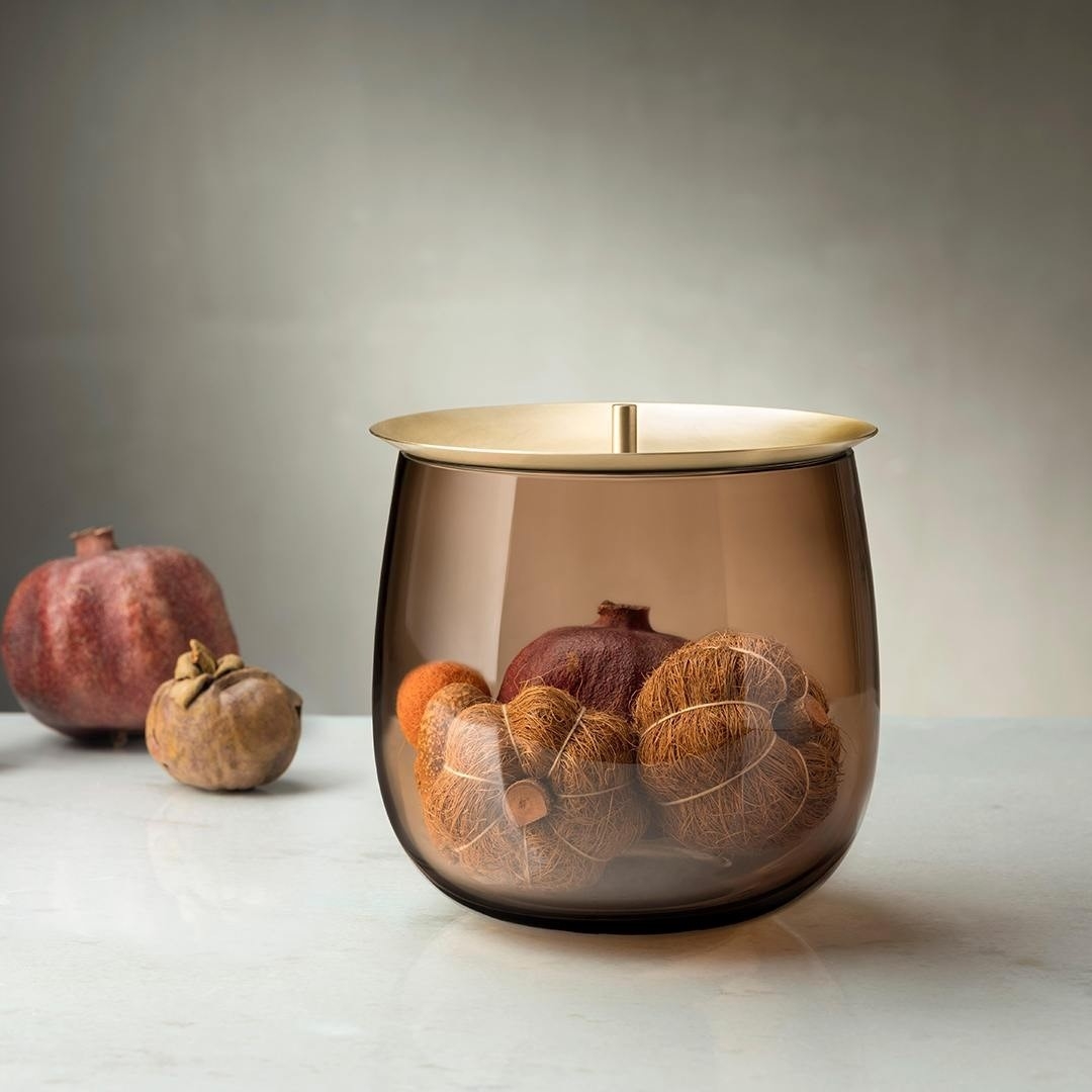 BERET POJEMNIK NUDE GLASS