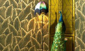 tapeta Arte Décors&Panoramiques 97571 Gold Brid of Paradise
