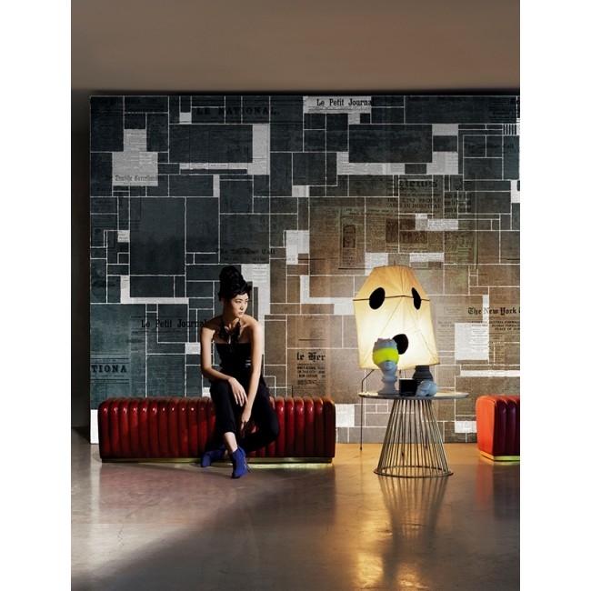 BLACK BRICKS TAPETA WALL&DECO