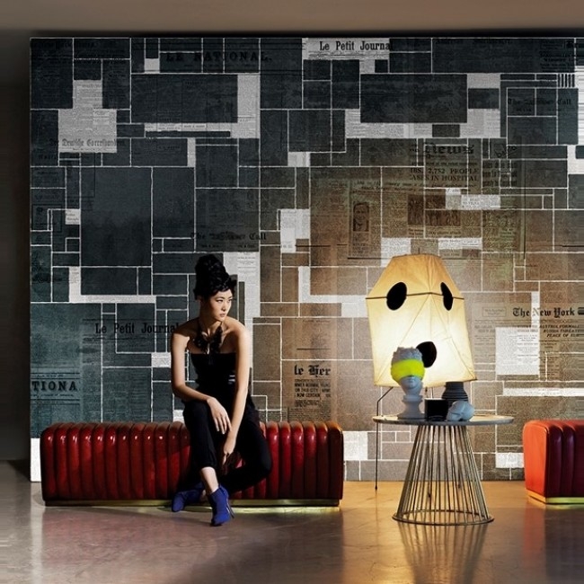 BLACK BRICKS TAPETA WALL&DECO