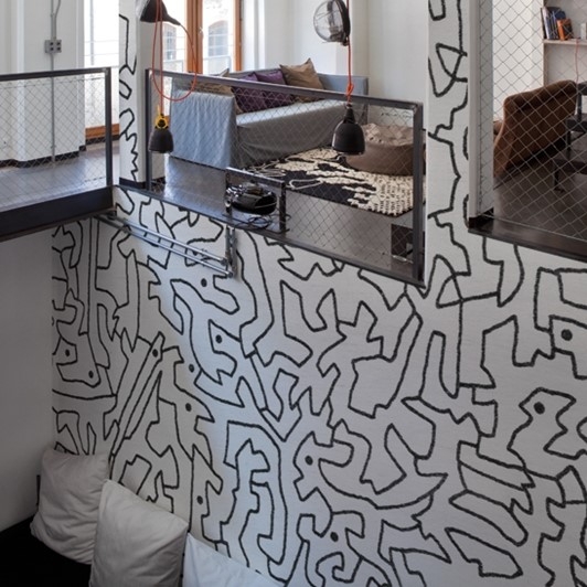 BLACK SPACES TAPETA WALL&DECO