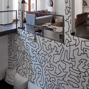 BLACK SPACES TAPETA WALL&DECO