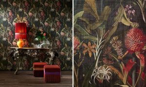 Tapeta Arte Décors&Panoramiques 97601 Cardinal Blooming Pineapple