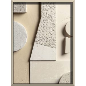 Obraz Boiserie STR07 kolor Panna
