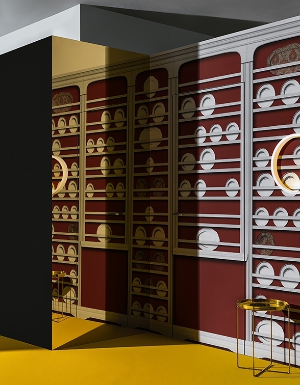 BUFFET CHINOIS TAPETA WALL&DECO