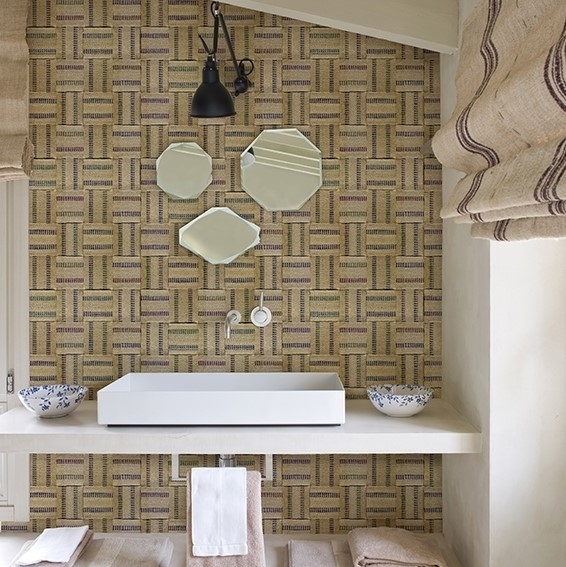 BURLAP TAPETA