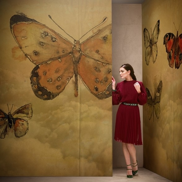 BUTTERFLIES TAPETA WALL&DECO