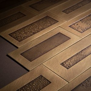 Cipher De Castelli dekoracja ścienna z metalu