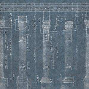 COLONNADE TAPETA MIND THE GAP