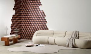 Okładzina ścienna Arte Samal 33702 Burnt Sienna Cubic