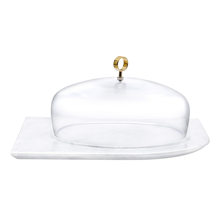 CUPOLA M patera NUDE GLASS