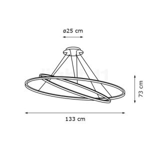ELLISSE DOUBLE LAMPA WISZĄCA NEMO
