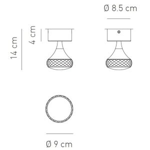FAIRY LAMPA SUFITOWA AXO LIGHT