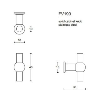 FERROVIA FV190 UCHWYT FORMANI