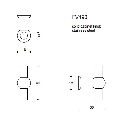 FERROVIA FV190 UCHWYT FORMANI