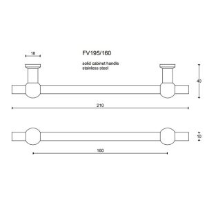 FERROVIA FV195-160 UCHWYT FORMANI