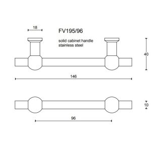FERROVIA FV195-96 UCHWYT FORMANI