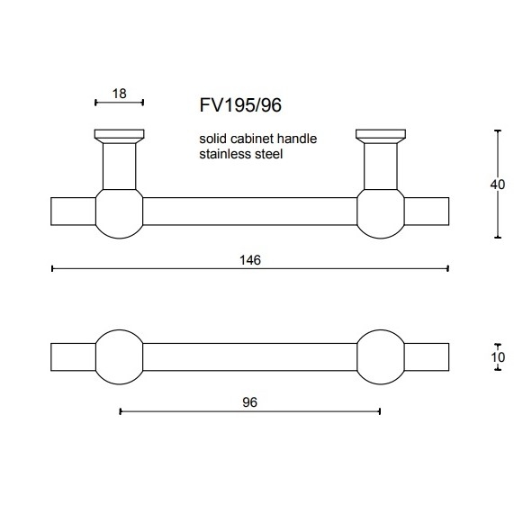 FERROVIA FV195-96 UCHWYT FORMANI