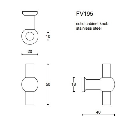 FERROVIA FV195 UCHWYT FORMANI