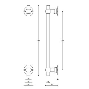 FERROVIA FV360 NP|PS UCHWYT FORMANI