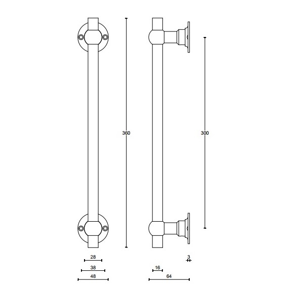 FERROVIA FV360 NP|PS UCHWYT FORMANI