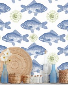 FISH TAPETA MIND THE GAP