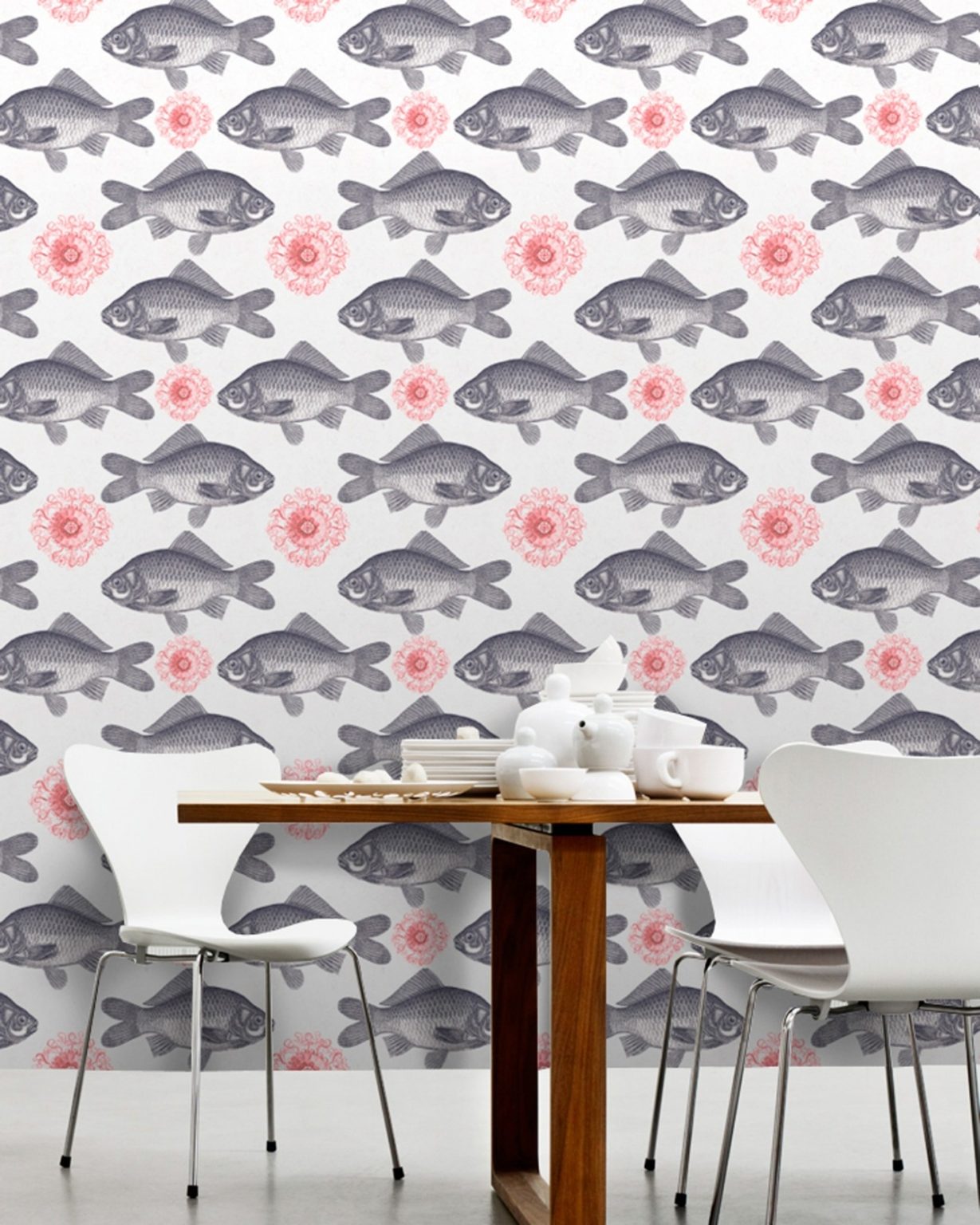 FISH TAPETA MIND THE GAP