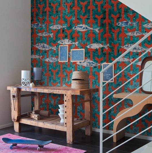 FISH WISH TAPETA WALL&DECO