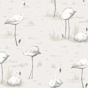 FLAMINGOS 95/8046 TAPETA COLE&SON