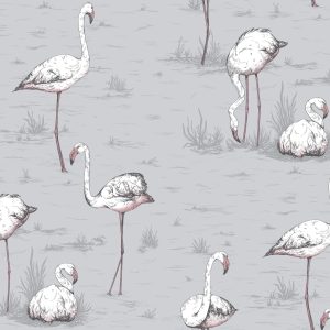 FLAMINGOS 112/11040 TAPETA COLE&SON
