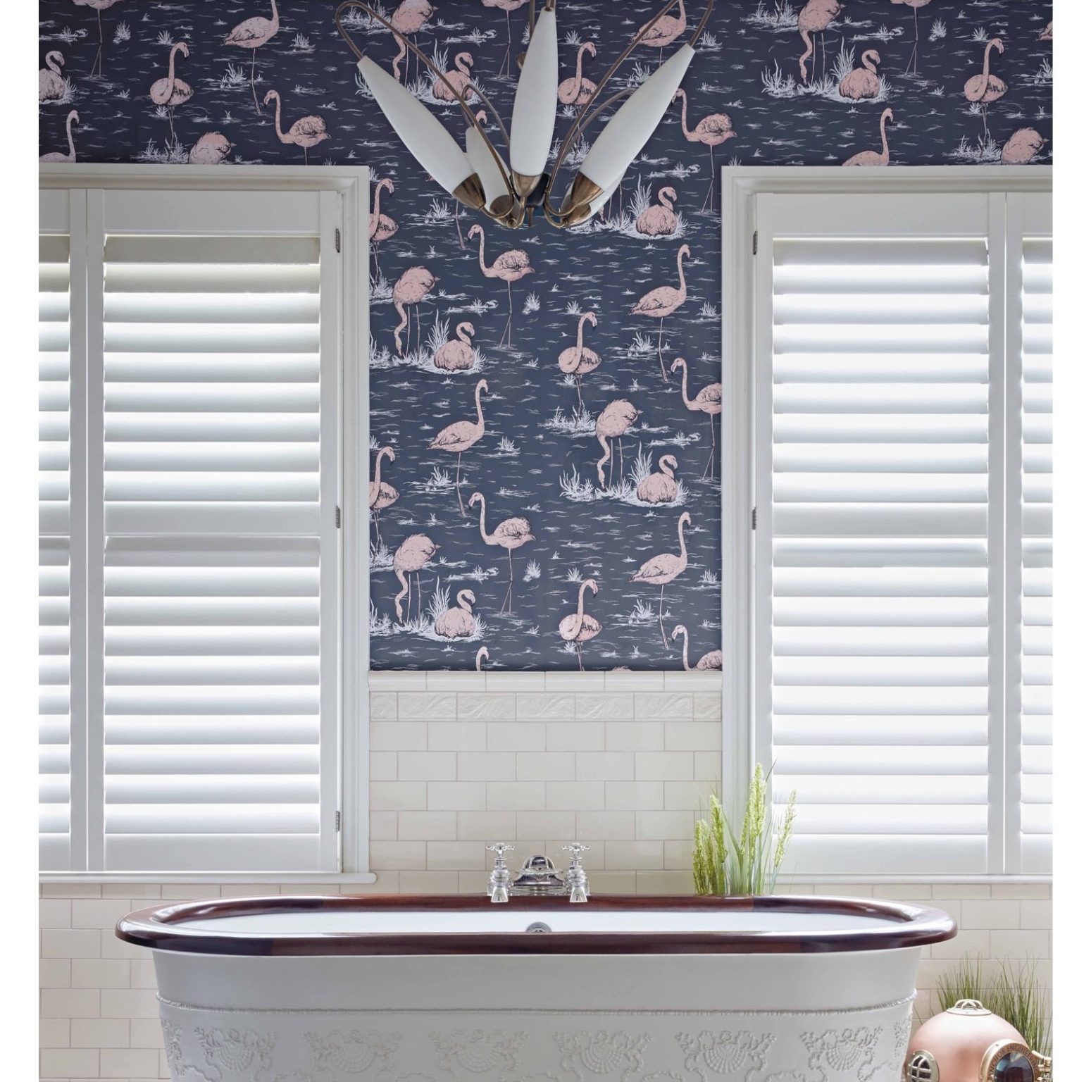 FLAMINGOS TAPETA COLE&SON