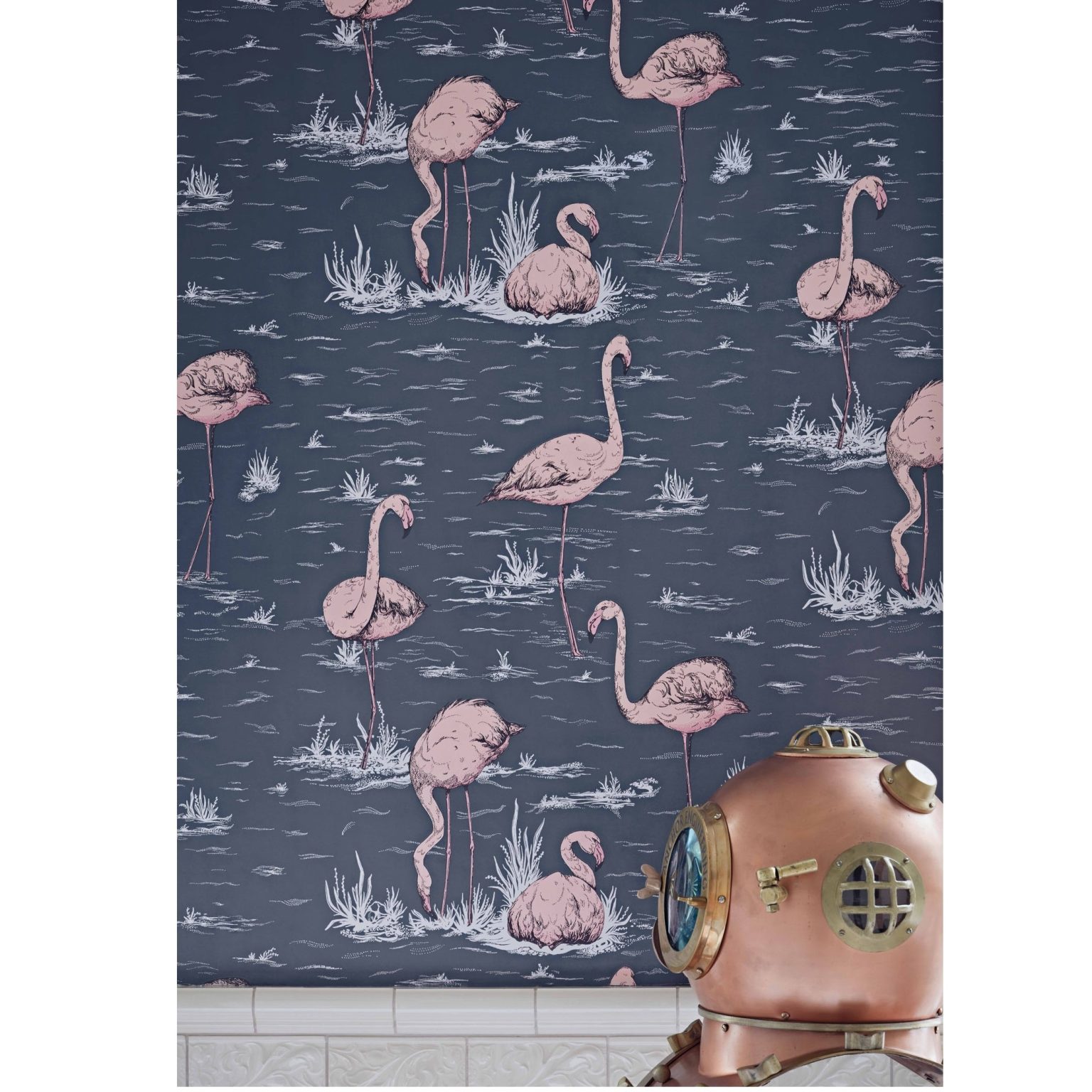 FLAMINGOS TAPETA COLE&SON