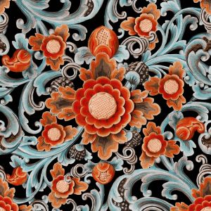 FLORAL PAINTING TAPETA MIND THE GAP