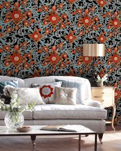 FLORAL PAINTING TAPETA MIND THE GAP