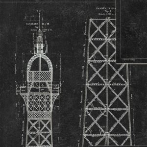 GRAND EIFFEL ANTHRACITE TAPETA MIND THE GA