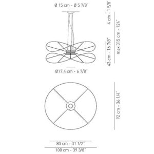 HOOPS 2 LAMPA WISZĄCA AXO LIGHT