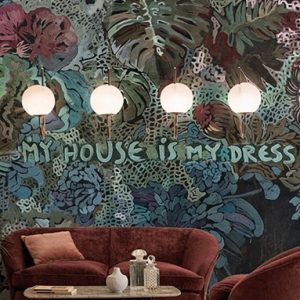 HOUSE IS MY DRESS TAPETA WALL&DECO