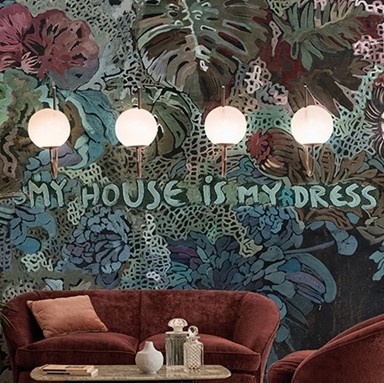 HOUSE IS MY DRESS TAPETA WALL&DECO