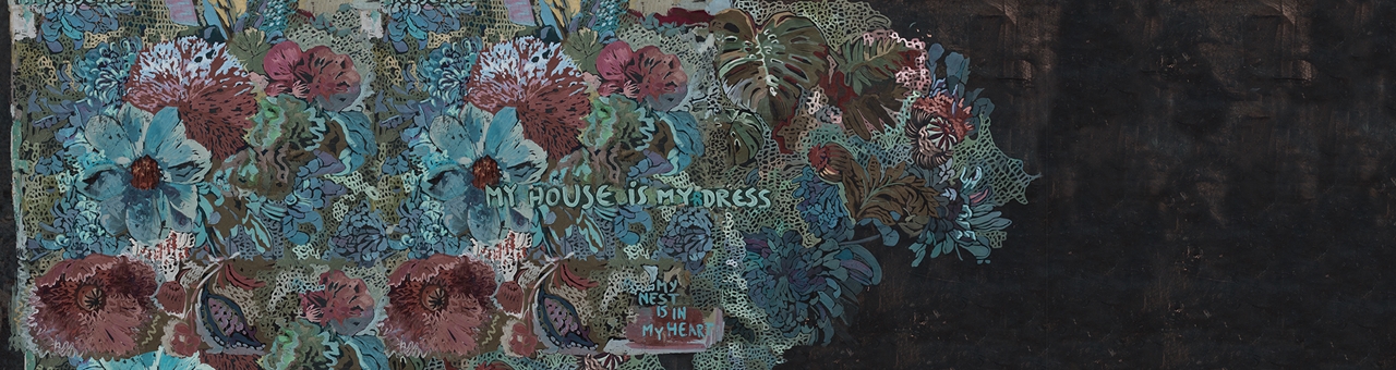 HOUSE IS MY DRESS TAPETA WALL&DECO WDHD1701